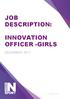INNOVATION OFFICER -GIRLS
