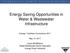 Energy Saving Opportunities in Water & Wastewater Infrastructure