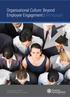 Organisational Culture: Beyond Employee Engagement Whitepaper