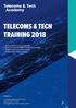TELECOMS & TECH TRAINING 2018