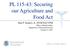 PL : Securing our Agriculture and Food Act