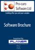 Software Brochure. Supplied By Windmill Road, Sunbury-on-Thames, Middlesex, United Kingdom, TW16 7HD.