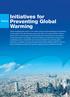 Initiatives for Preventing Global Warming