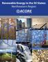 About ACORE. Acknowledgements RENEWABLE ENERGY IN THE 50 STATES: NORTHEASTERN REGION 1