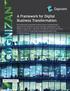 A Framework for Digital Business Transformation