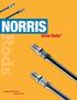 NORRIS. Drive Rods. Engineered performance. Designed tough.