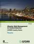 Panama. Disaster Risk Management in Central America: GFDRR Country Notes SUSTAINABLE DEVELOPMENT UNIT LATIN AMERICA AND THE CARIBBEAN