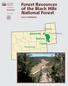 Forest Resources of the Black Hills National Forest