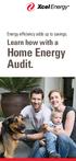 Learn how with a Home Energy Audit.