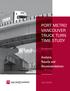 PORT METRO VANCOUVER TRUCK TURN TIME STUDY