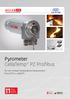 Pyrometer CellaTemp PZ Profibus. for non-contact temperature measurement from 0 C to C