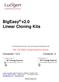 BigEasy v2.0 Linear Cloning Kits