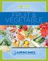 HOW TO CUT FRUIT & VEGETABLE. The Global Leader in Food Cutting Technology URSCHEL LABORATORIES, INC. 1