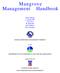 Mangrove Management Handbook