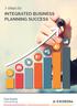 7 steps to: INTEGRATED BUSINESS PLANNING SUCCESS