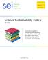 School Sustainability Policy Guide