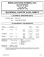 MIDLAND INDUSTRIES, INC N. HALSTED ST. CHICAGO, IL (312) (312) (313) FAX MATERIAL SAFETY DATA SHEET