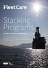 Stacking Programs. Fleet Care. Assessment, Preservation and Reactivation