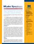 A supplement to the MLabs Handbook