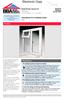 Wright Window Systems Ltd Whisby Way Lincoln LN6 3LQ Tel: Fax: THE DURAFLEX PVC-U WINDOW SYSTEM Fenêtre Fenster