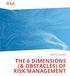 WHITE PAPER THE 6 DIMENSIONS (& OBSTACLES) OF RISK MANAGEMENT