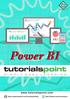 This tutorial covers all the important concepts in Power BI and provides a foundational understanding on how to use Power BI.