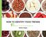 HOW TO IDENTIFY FOOD TRENDS. ulinary Trend Tracking Series White Paper