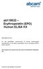 ab Erythropoietin (EPO) Human ELISA Kit