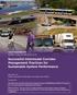 Successful Intermodal Corridor Management Practices for Sustainable System Performance