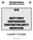 SAFETY BOB S COMPREHENSIVE CONSTRUCTION SAFETY ORIENTATION