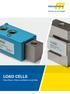 LOAD CELLS. Shear Beam, S-Beam and Button Load Cells