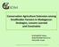 Conservation Agriculture Extension among Smallholder Farmers in Madagascar: Strategies, Lessons Learned and Constraints