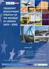 INDEX OF CONTENTS 1.1. BACKGROUND STRATEGIC PLANNING - TRANSPORT DEVELOPMENT STRATEGY DESCRIPTION OF THE APPROACH...