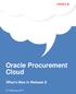 Oracle Procurement Cloud