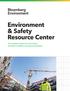 Environment & Safety Resource Center