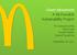 Green Movement A McDonald s Sustainability Project