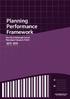 Planning Performance Framework. The City of Edinburgh Council Planning & Transport, PLACE