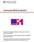 Camunda BPM at Bank11