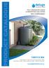 POLY RAINWATER TANKS & HARVESTING SOLUTIONS WHY COMPROMISE?
