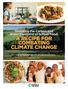 A RECIPE FOR COMBATING CLIMATE CHANGE