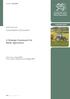 Consultation Document. A Strategic Framework for Welsh Agriculture. Number: WG Welsh Government