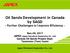 Oil Sands Development in Canada by SAGD - Further Challenges to Improve Efficiency -