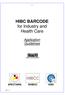 HIBC BARCODE for Industry and Health Care