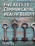 Five Keys to Communicating Health Benefit by Prashant Srivastava