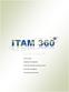 CONTENTS. Eliminating ITAM Stumbling Blocks. The ITAM 360 Performance Model and Assessment. The ITAM 360 Knowledgebase