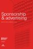 Sponsorship & advertising
