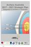 Archery Australia Strategic Plan Integration of Archery in Australia
