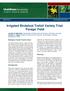Irrigated Birdsfoot Trefoil Variety Trial: Forage Yield