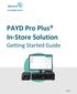 PAYD Pro Plus In-Store Solution