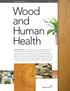 Wood and Human Health